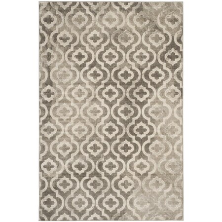 Safavieh Porcello Large Rectangle Area Rug, Grey and Ivory - 8 ft. - 2 in. x 11 ft. PRL7734E-8
